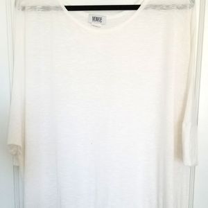 MONROE and MAIN Women's Pullover Cream Top Size 3X